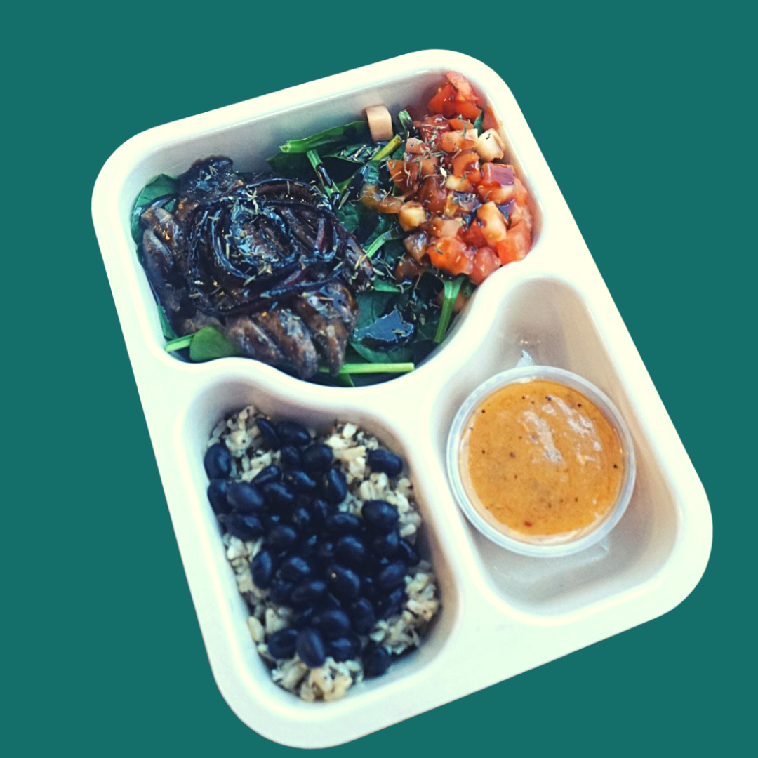 Glazed Portobello Bowl (VEGAN)