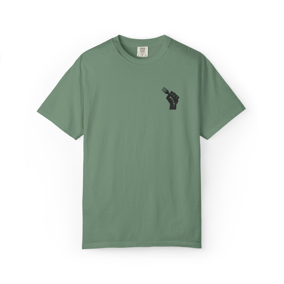 Fist Fork Embroidered Tee