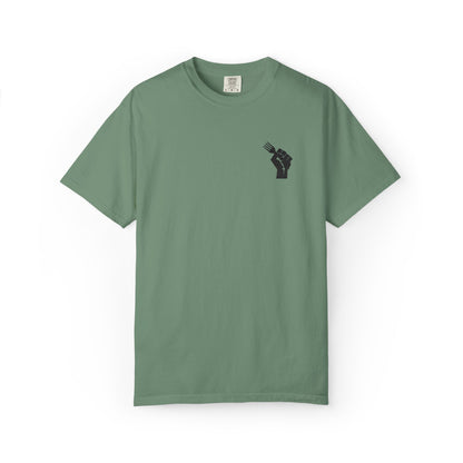 Fist Fork Embroidered Tee