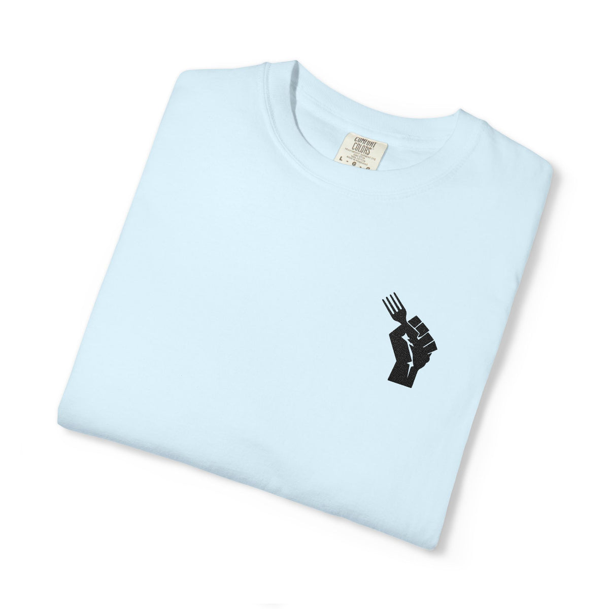 Fist Fork Embroidered Tee