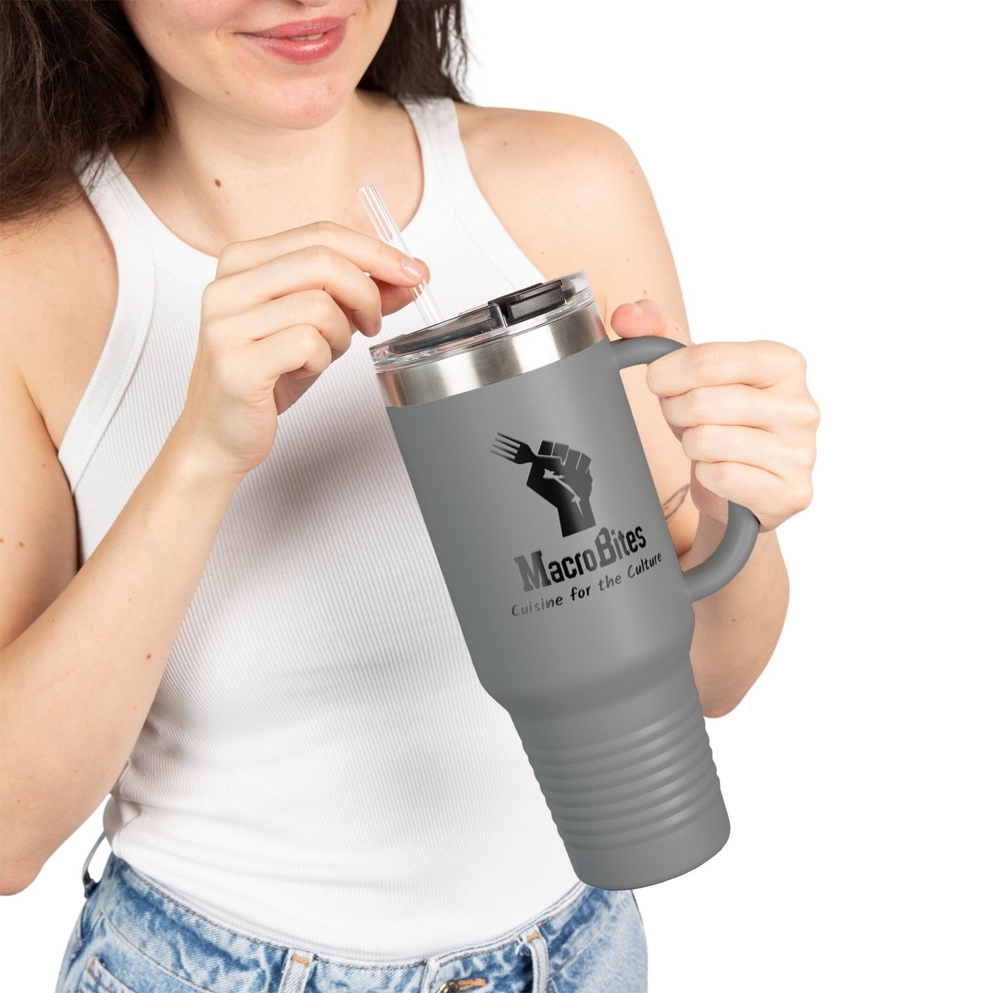 MacroBites Insulated Travel Mug - 40oz