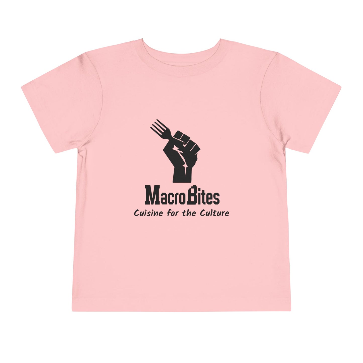 Toddler Tee — MacroBites “Cuisine for the Culture” Logo Shirt