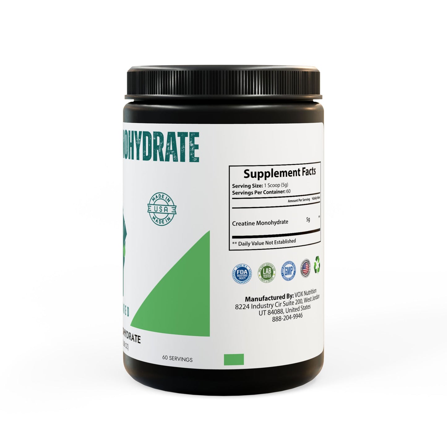 Creatine Monohydrate Supplement (300g, 10.58oz)