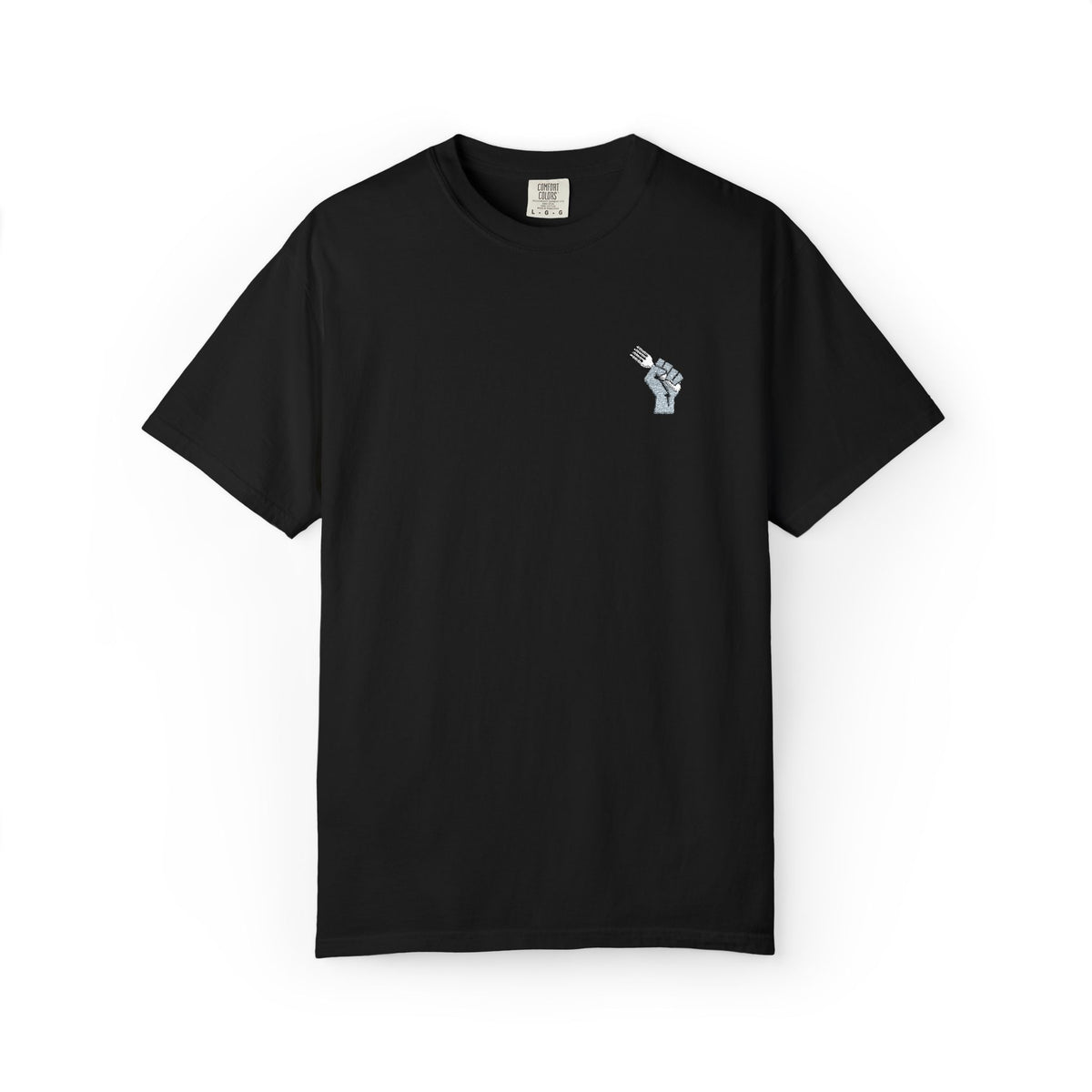 Fist Fork Embroidered Tee