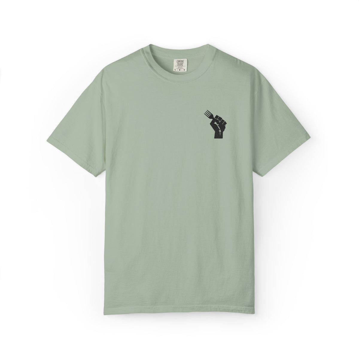 Fist Fork Embroidered Tee