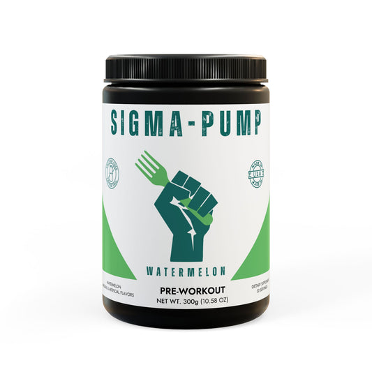 Sigma-Pump Pre-Workout Supplement, Watermelon (300g, 10.58oz)