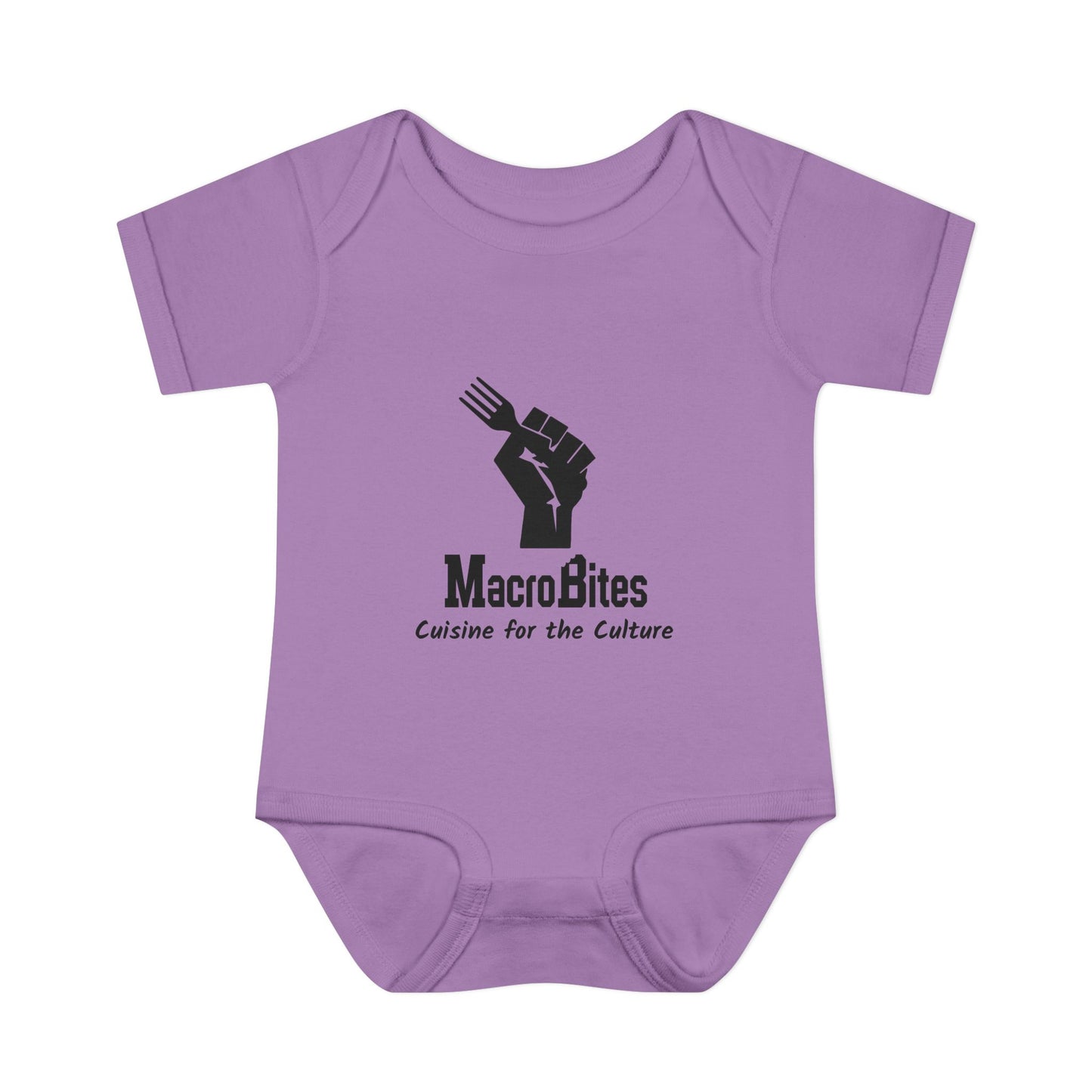 Infant Bodysuit - "MacroBites: Cuisine for the Culture" Baby Onesie