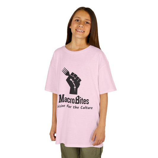 Kids Tee — MacroBites "Cuisine for the Culture" Logo