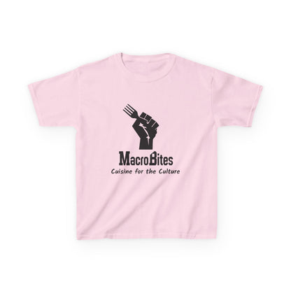 Kids Tee — MacroBites "Cuisine for the Culture" Logo