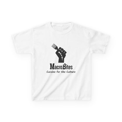 Kids Tee — MacroBites "Cuisine for the Culture" Logo
