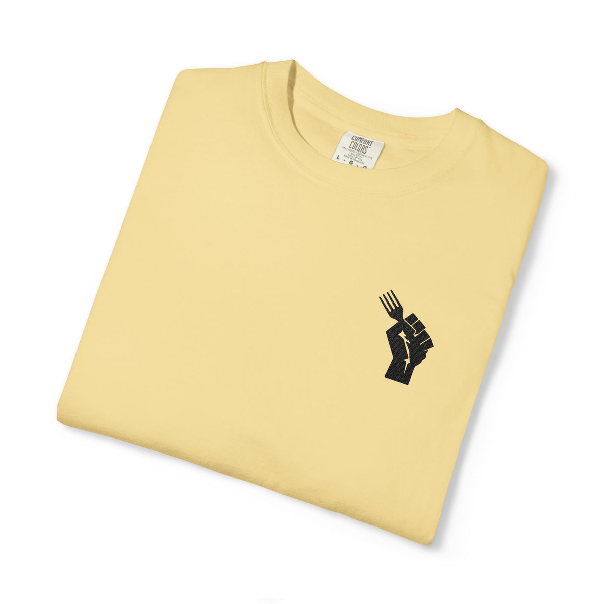 Fist Fork Embroidered Tee
