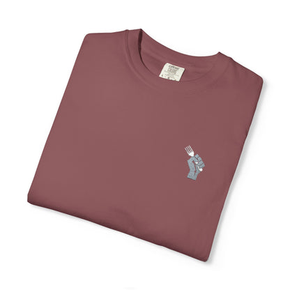 Fist Fork Embroidered Tee