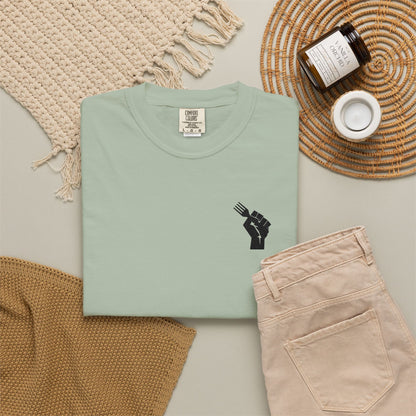 Fist Fork Embroidered Tee
