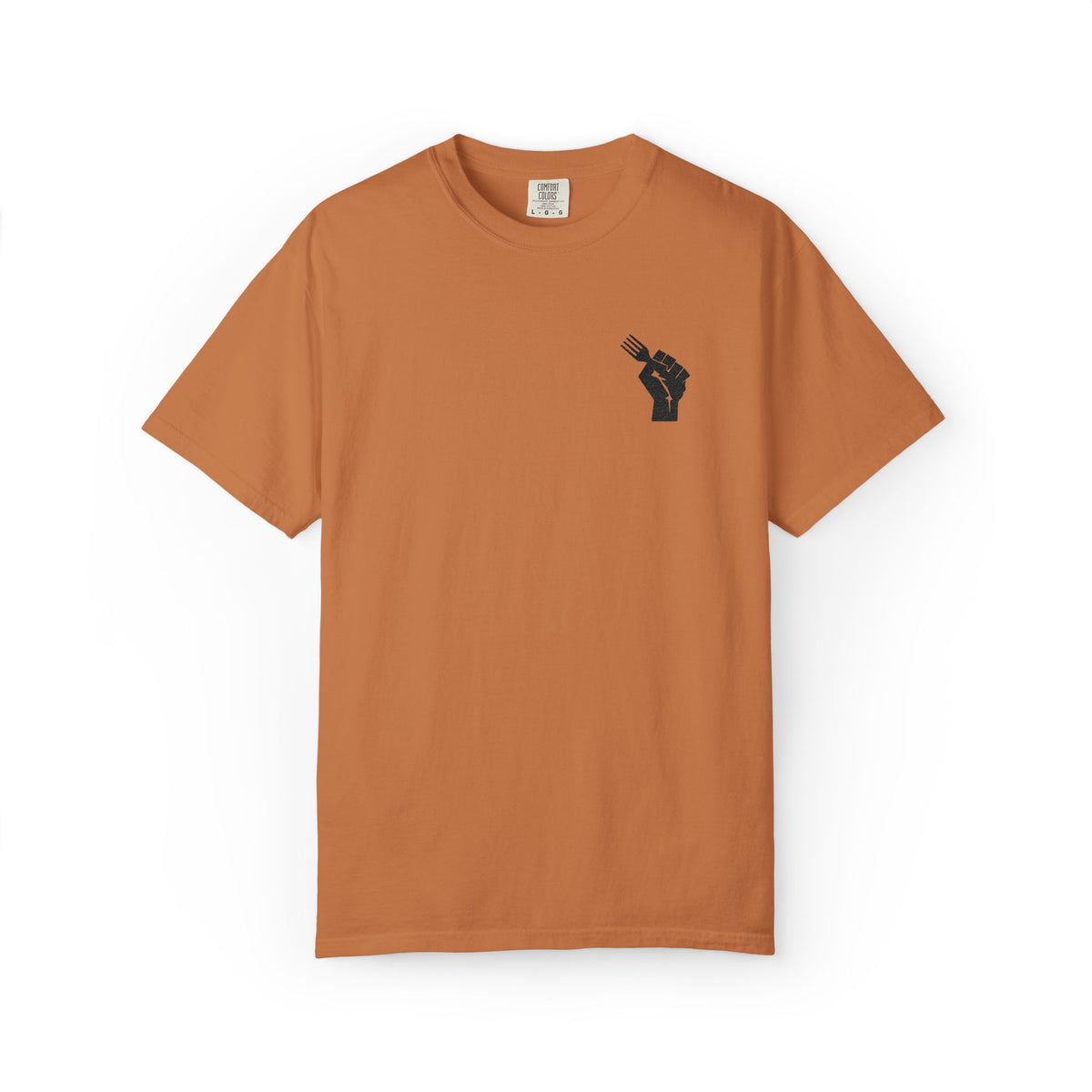 Fist Fork Embroidered Tee