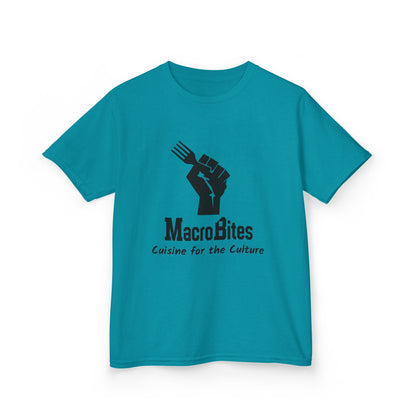 Kids Tee — MacroBites "Cuisine for the Culture" Logo