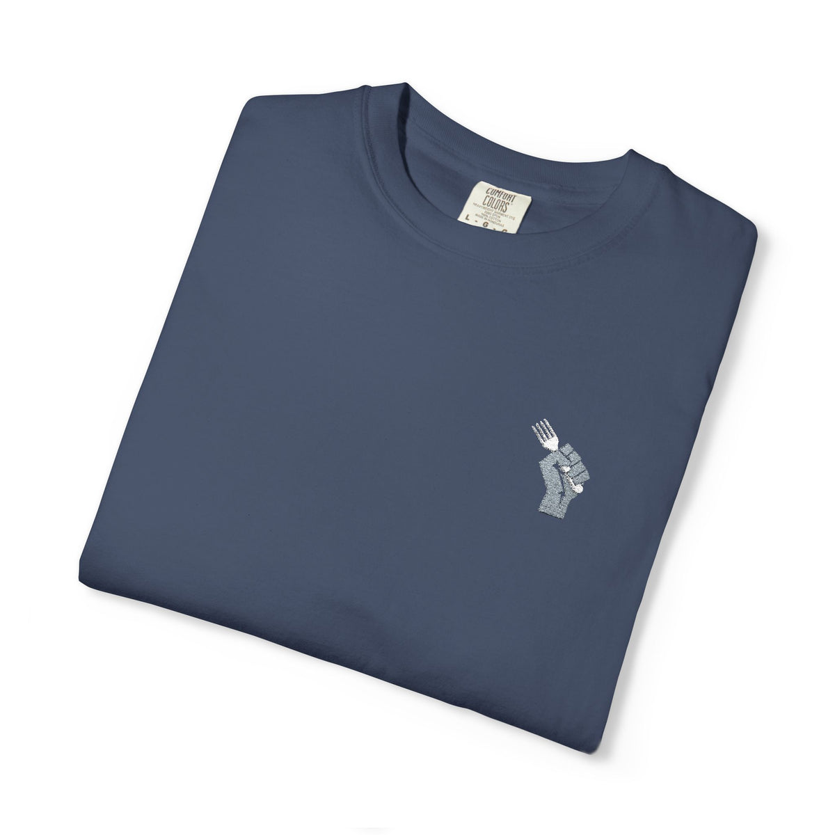 Fist Fork Embroidered Tee