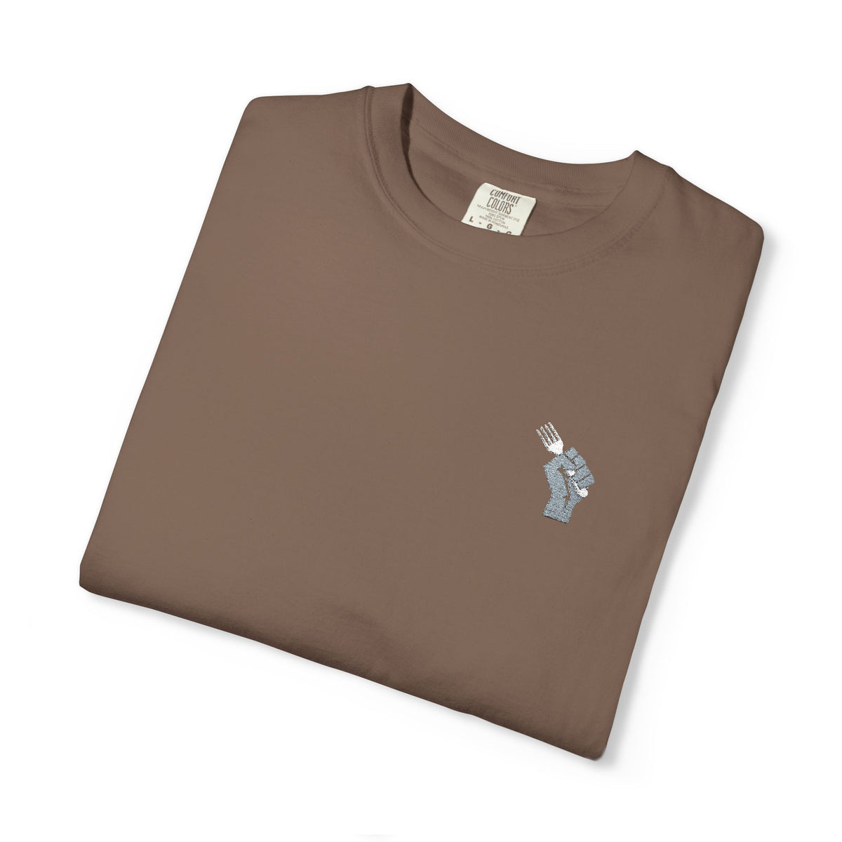Fist Fork Embroidered Tee