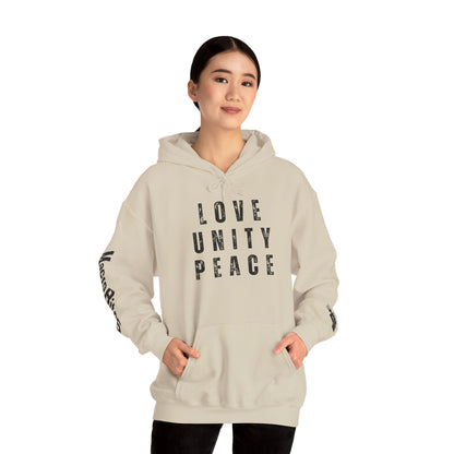 Love Unity Peace Hoodie