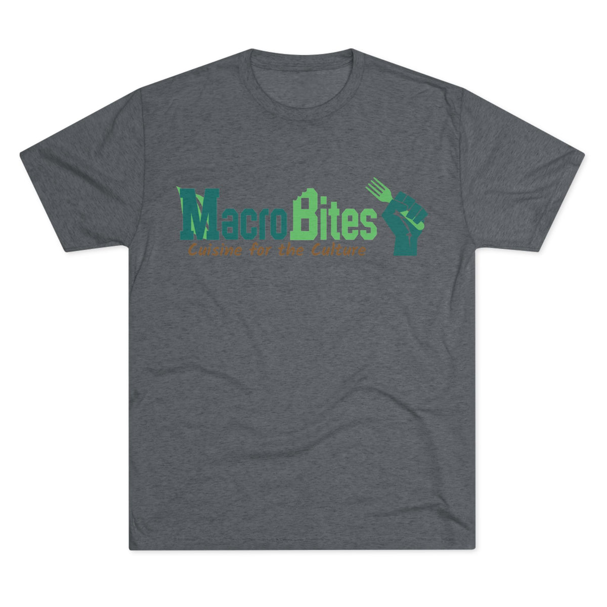 MacroBites Unisex Tri-Blend Crew Tee