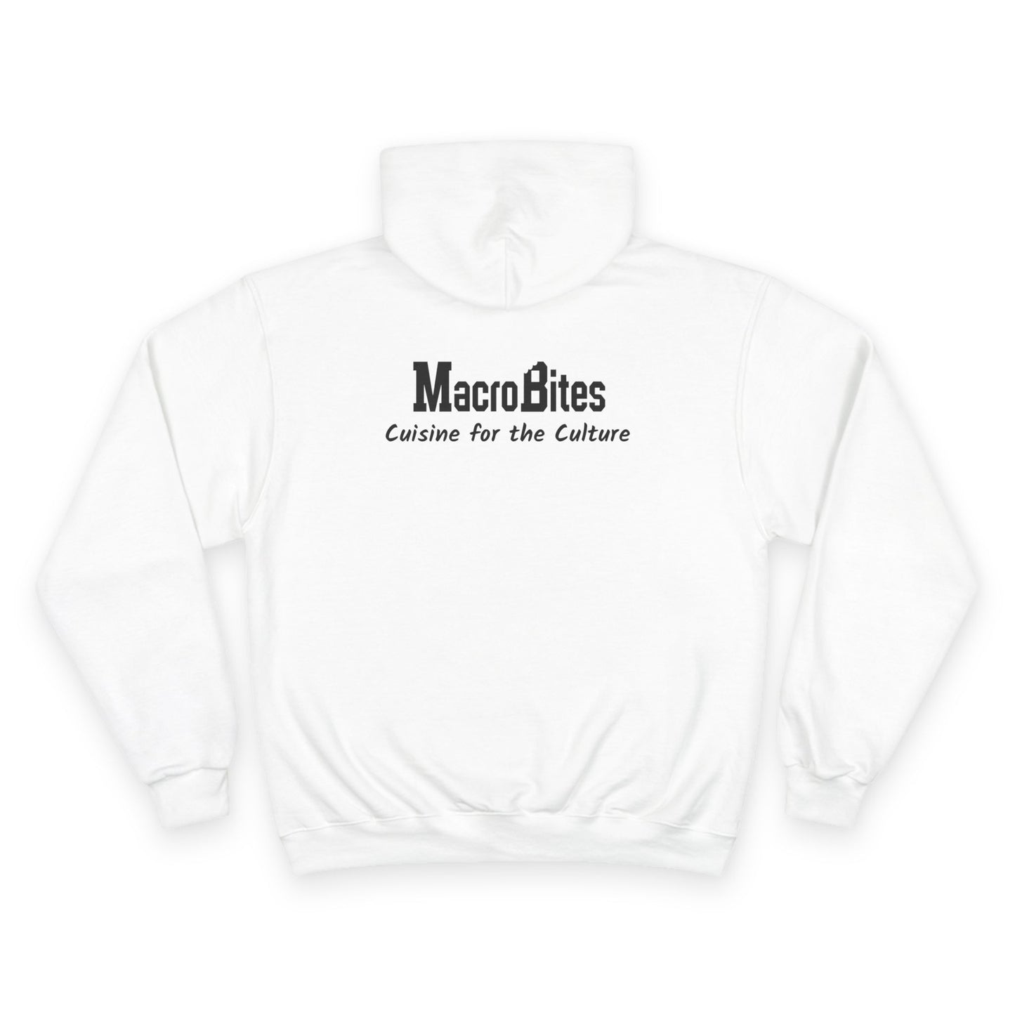 'Peace inside LOVE' Graphic Champion Hoodie with MacroBites Back Logo