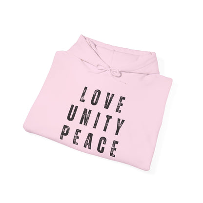 Love Unity Peace Hoodie