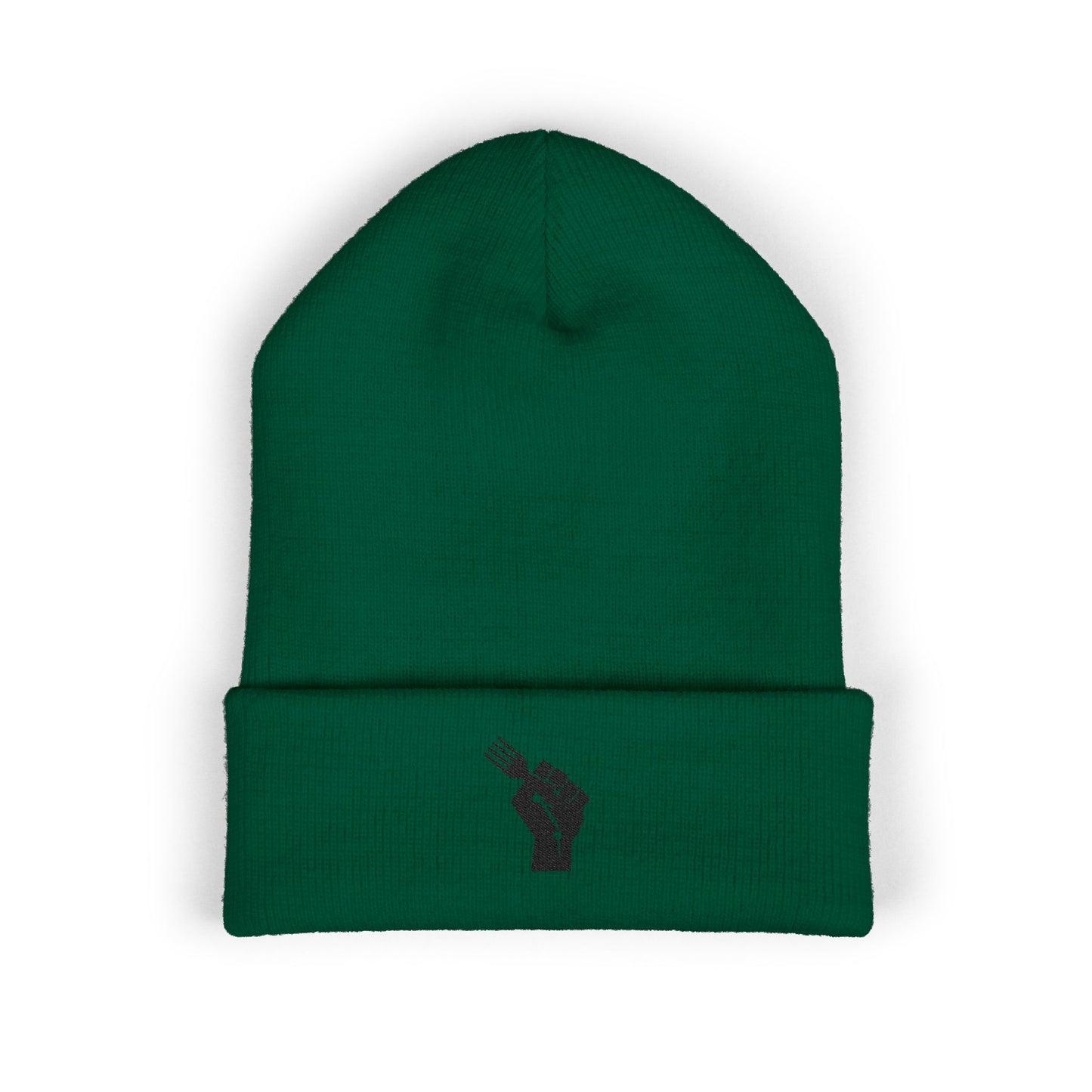 Embroidered Raised Fist Beanie
