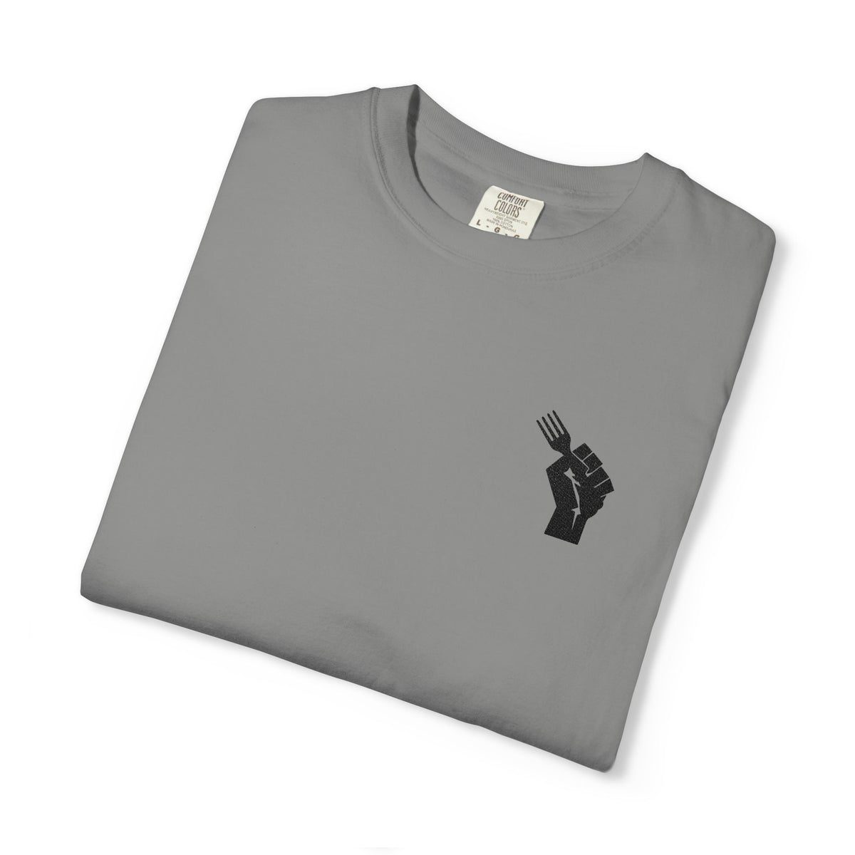 Fist Fork Embroidered Tee