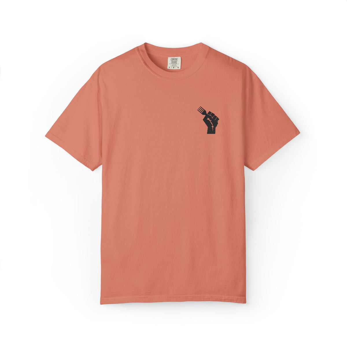 Fist Fork Embroidered Tee