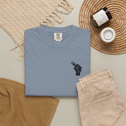 Fist Fork Embroidered Tee