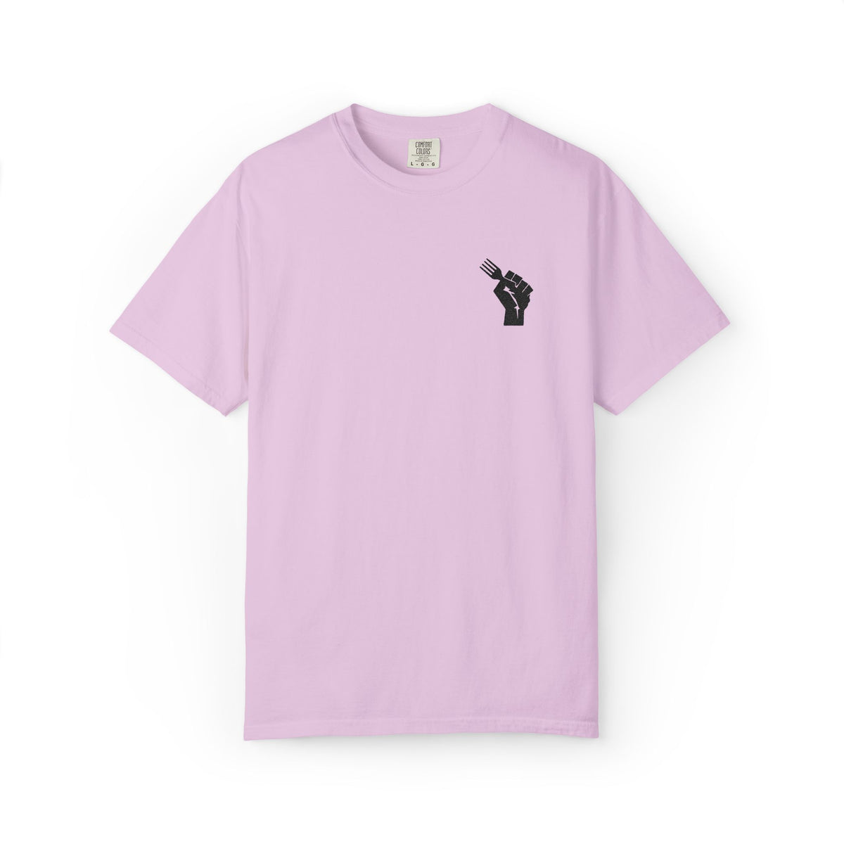 Fist Fork Embroidered Tee