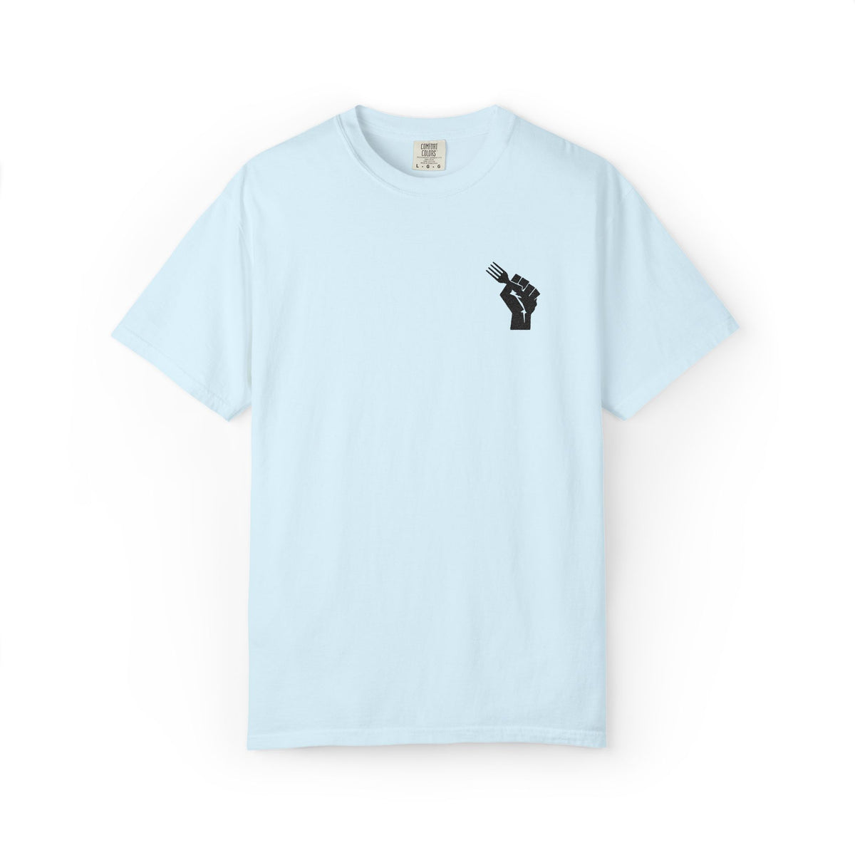 Fist Fork Embroidered Tee
