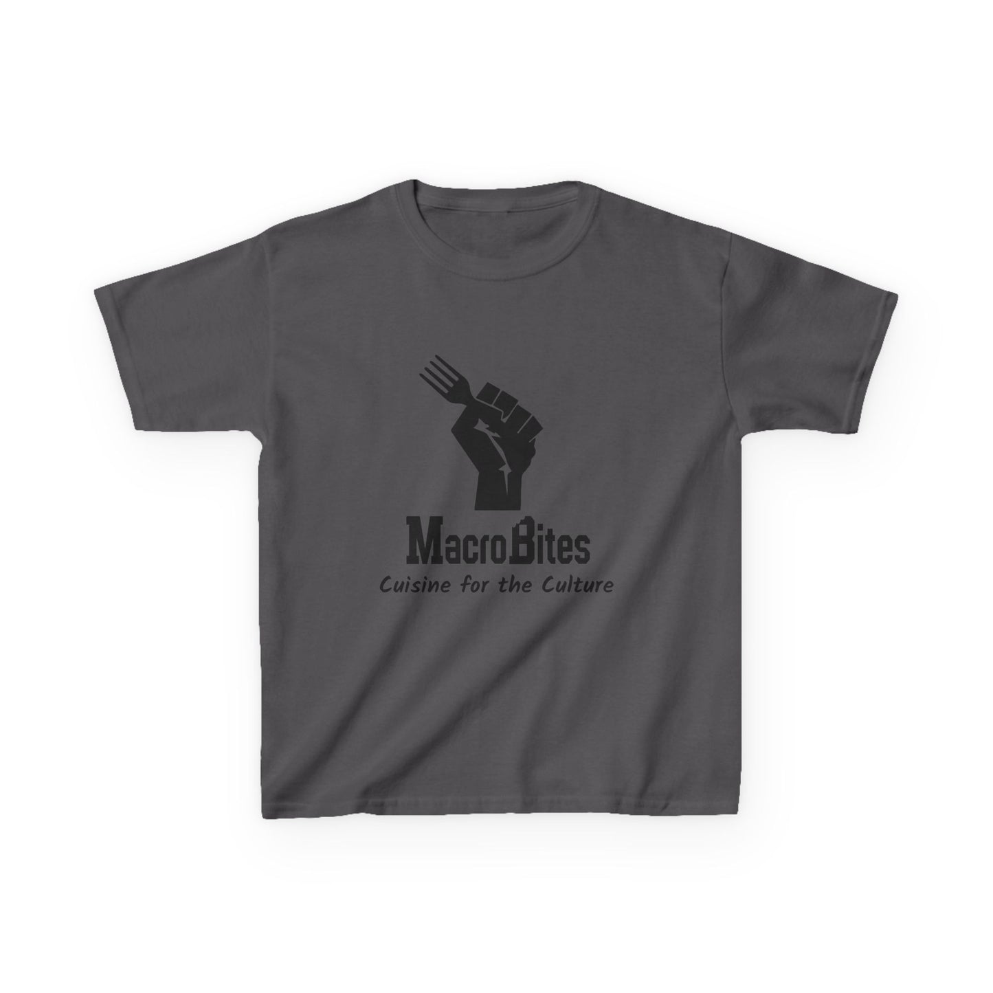 Kids Tee — MacroBites "Cuisine for the Culture" Logo