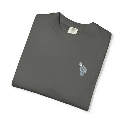 Fist Fork Embroidered Tee