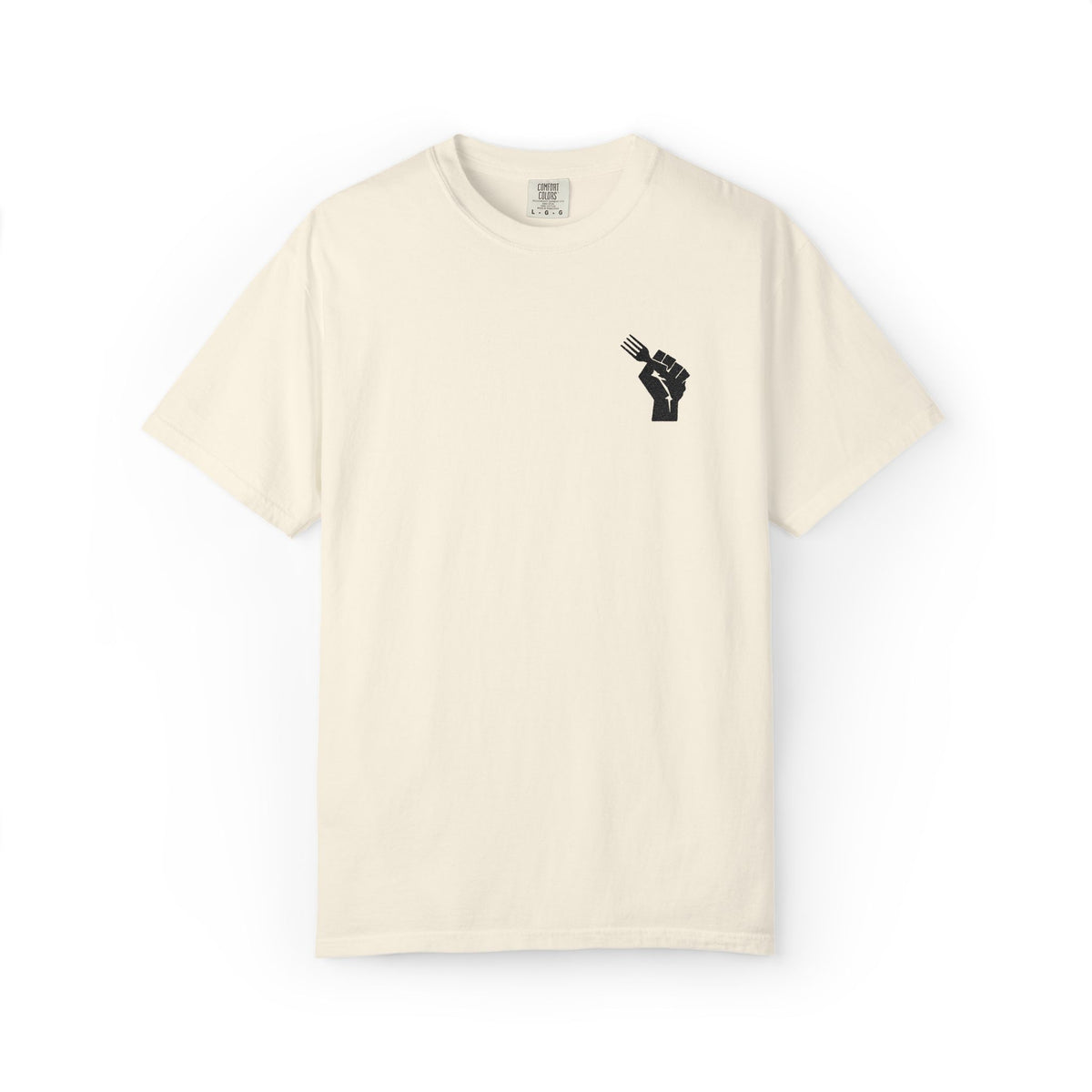 Fist Fork Embroidered Tee