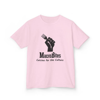 Kids Tee — MacroBites "Cuisine for the Culture" Logo