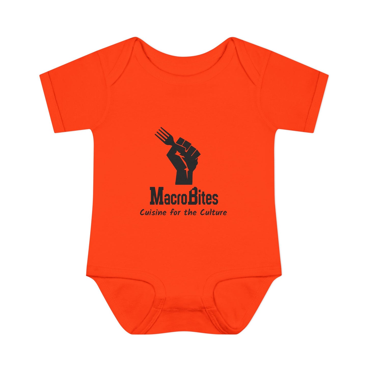 Infant Bodysuit - "MacroBites: Cuisine for the Culture" Baby Onesie
