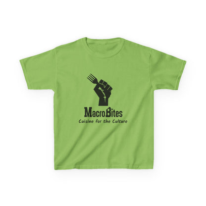 Kids Tee — MacroBites "Cuisine for the Culture" Logo