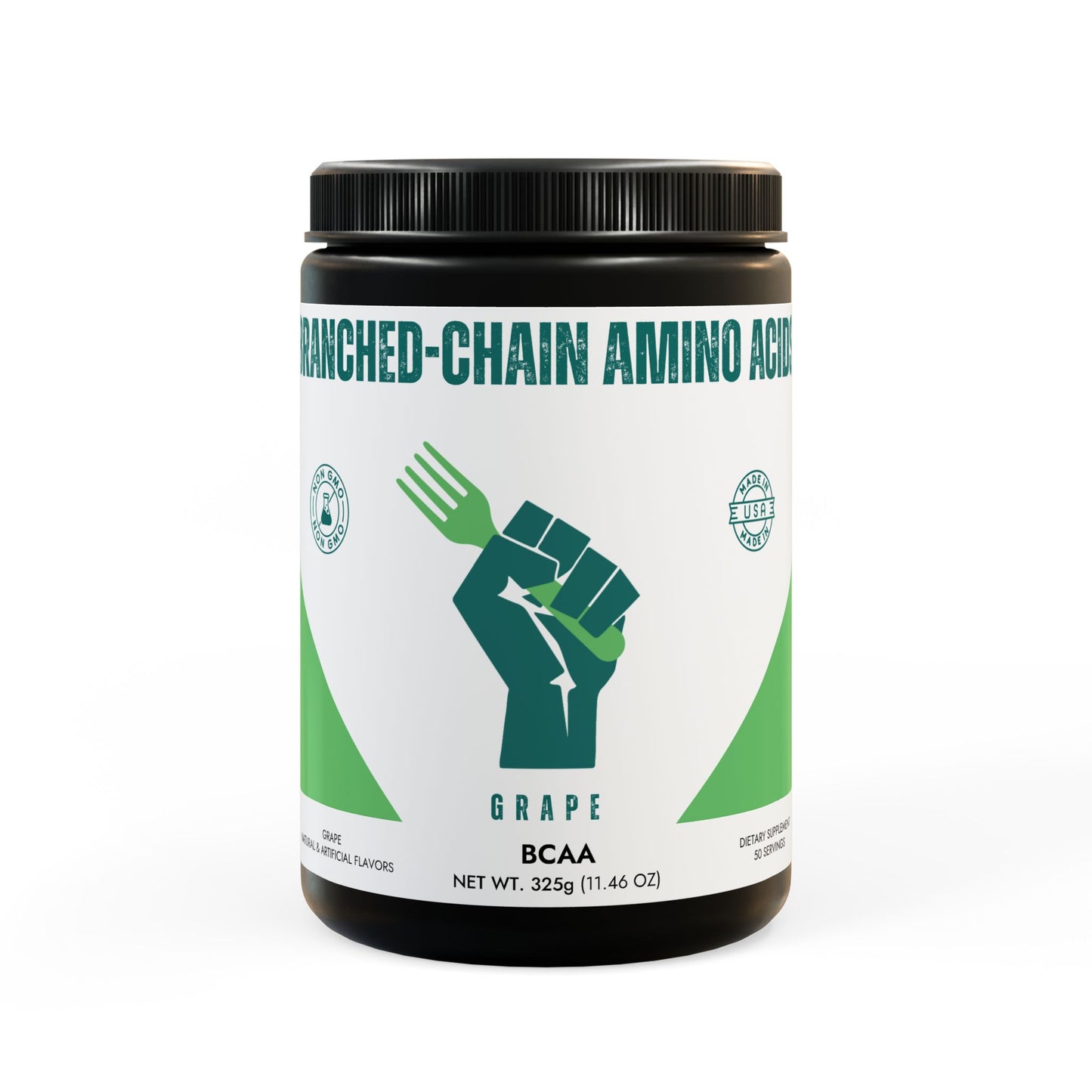 BCAA Supplement, Grape (325g, 11.46oz, 50 servings)