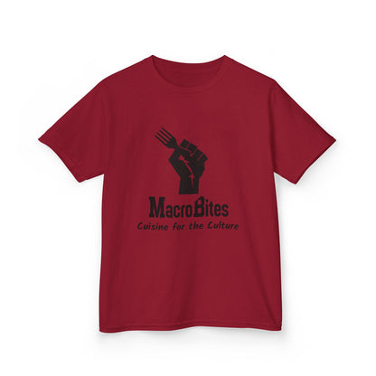 Kids Tee — MacroBites "Cuisine for the Culture" Logo