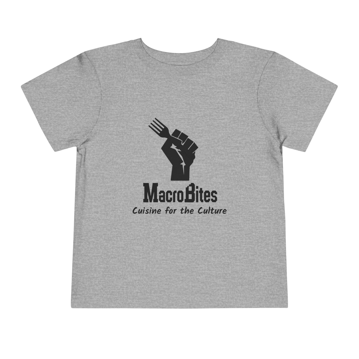 Toddler Tee — MacroBites “Cuisine for the Culture” Logo Shirt