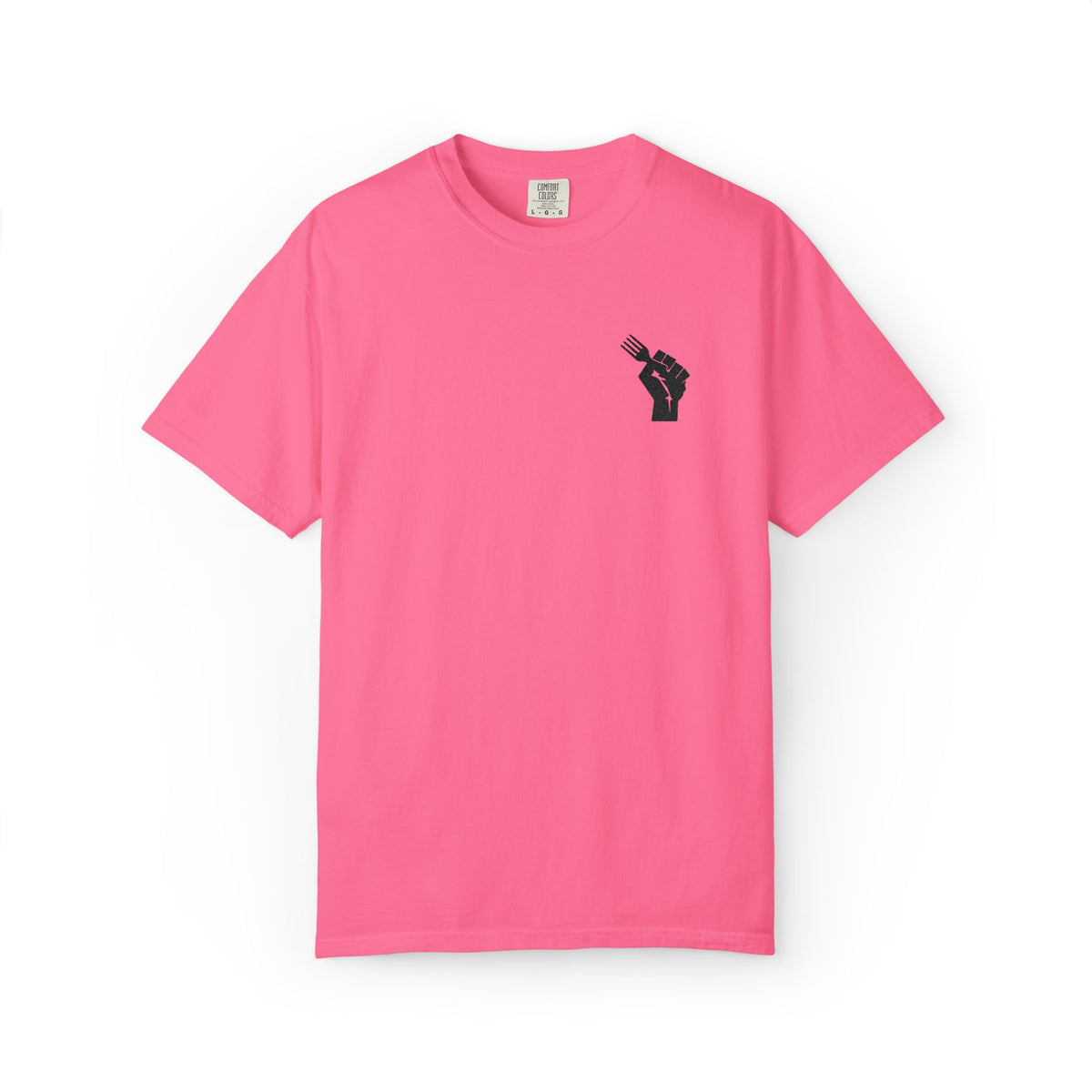 Fist Fork Embroidered Tee