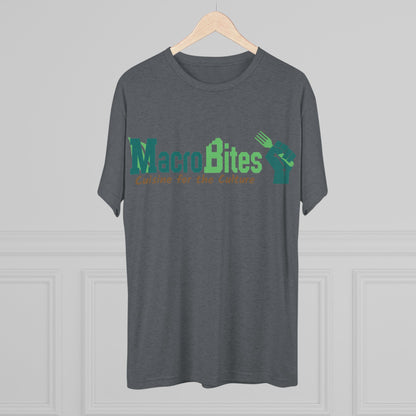 MacroBites Unisex Tri-Blend Crew Tee