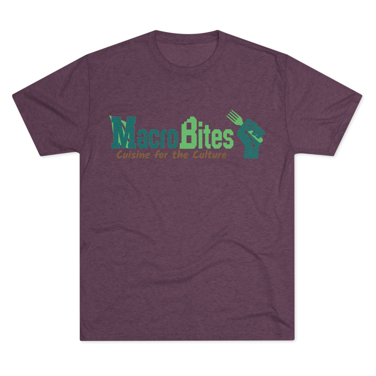 MacroBites Unisex Tri-Blend Crew Tee