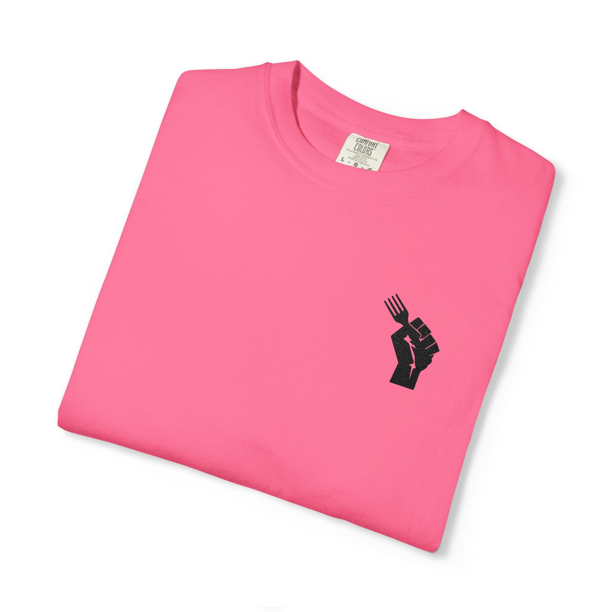 Fist Fork Embroidered Tee
