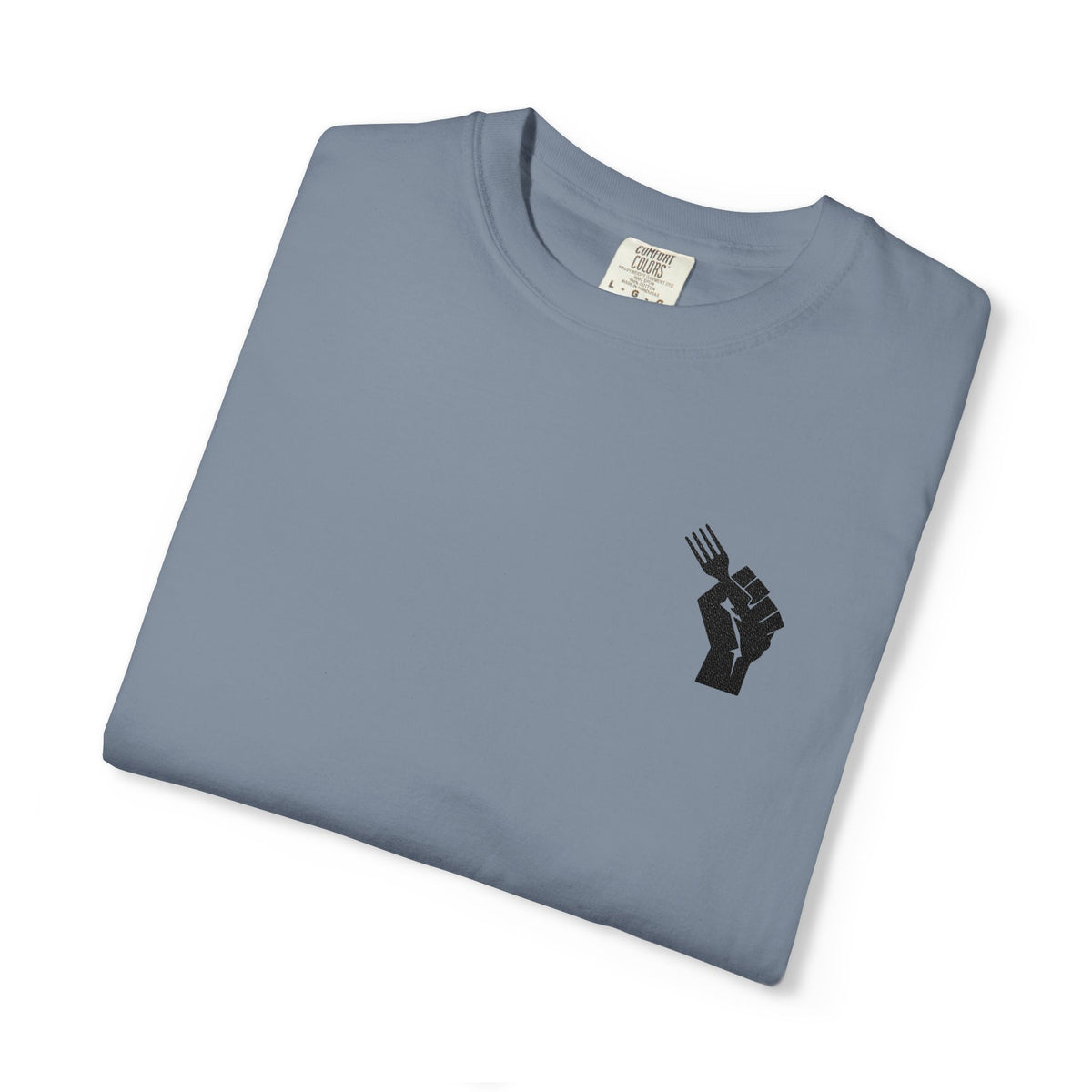 Fist Fork Embroidered Tee