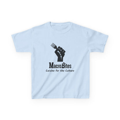 Kids Tee — MacroBites "Cuisine for the Culture" Logo