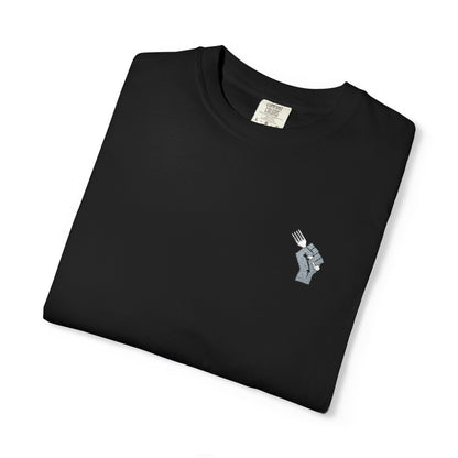 Fist Fork Embroidered Tee