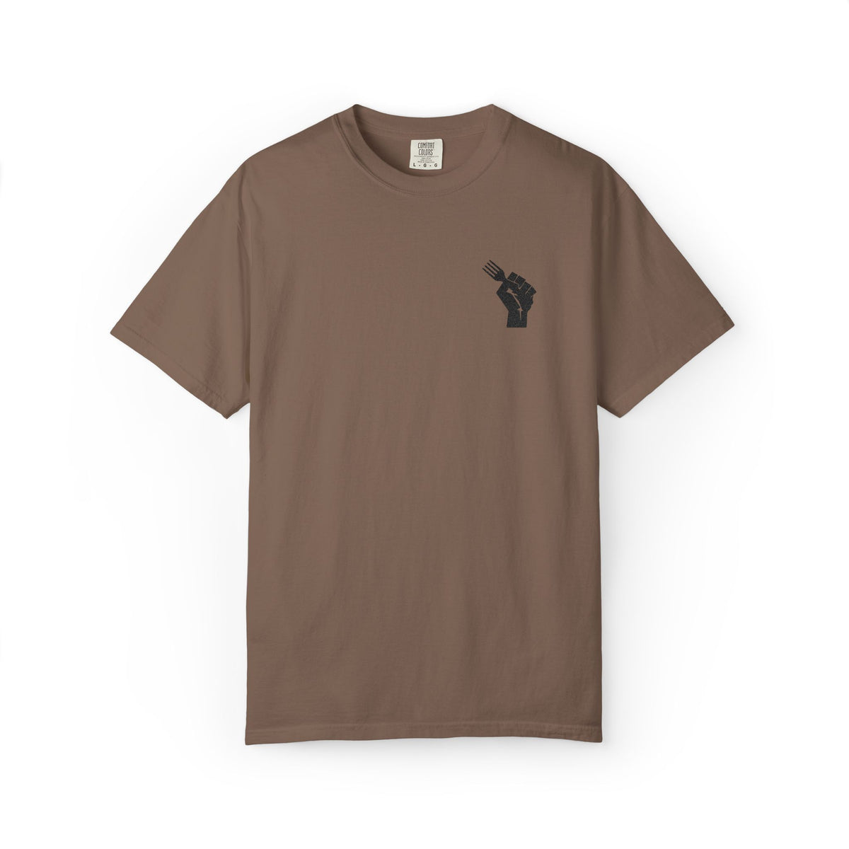 Fist Fork Embroidered Tee