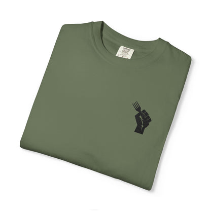 Fist Fork Embroidered Tee