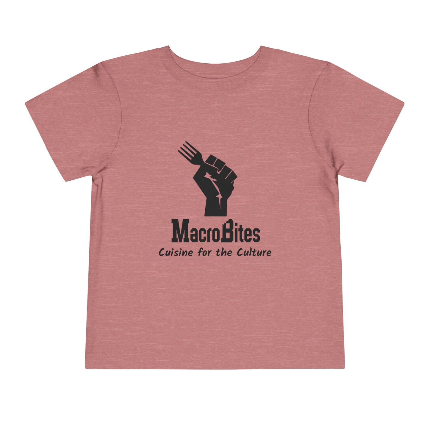 Toddler Tee — MacroBites “Cuisine for the Culture” Logo Shirt